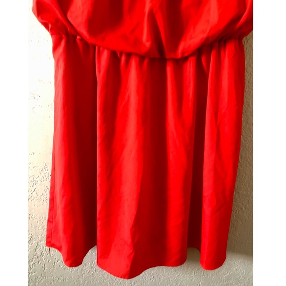 PLUS! Elastic Waist Scoop Neck Flutter Sleeve Dress - Picture 3 of 13